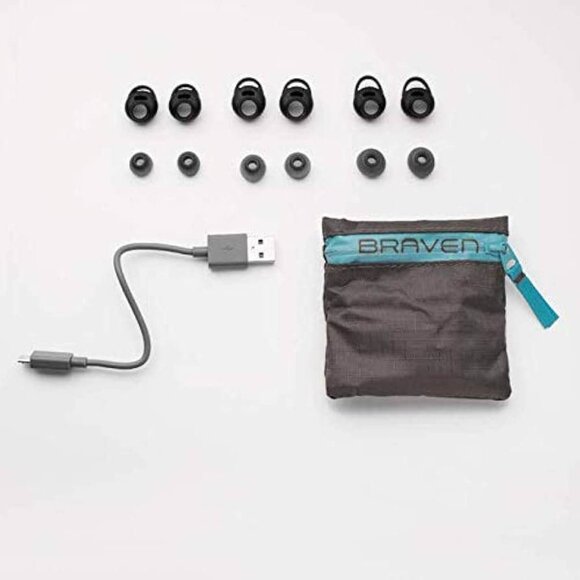 Brand New Red & Black Braven Flye Sport Power Wireless Earbuds - Picture 6 of 15